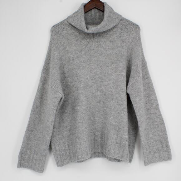 Vero Moda Grey Turtleneck Sweater XL - Picture 1 of 12